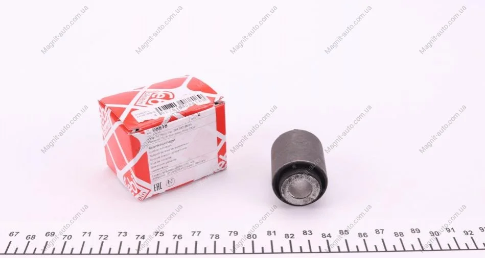 Сайлентблок зад. тяги розвалу, (необх.2шт) (d=12 D=31.5 L=43) FEBI BILSTEIN 08818 (фото 1)