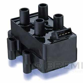 Котушка запалювання PEUGEOT 106/306 "1,1-1,6 >>"01 BREMI 11881