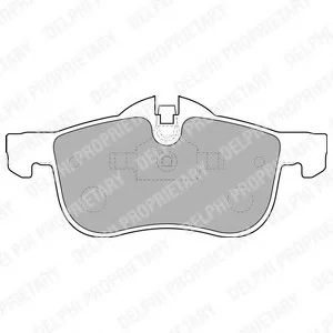 Гальмівні колодки дискові MG/ROVER MG6/75 "F "99>> Delphi LP1521 (фото 1)