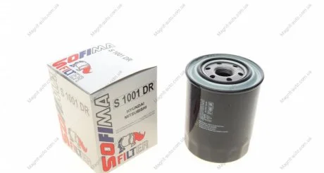 Фильтр масляный MISTUBISHI/HYUNDAI "1,8-2,5 "96-06 SOFIMA S1001DR