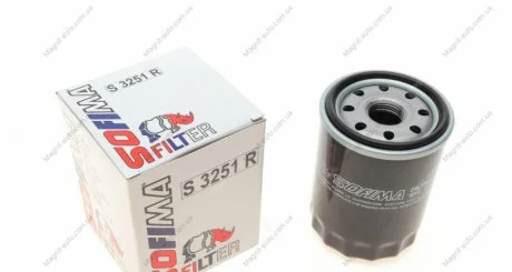 Фильтр масляный TOYOTA/FIAT/SUZUKI "1,6-2,4 "93-08 SOFIMA S3251R