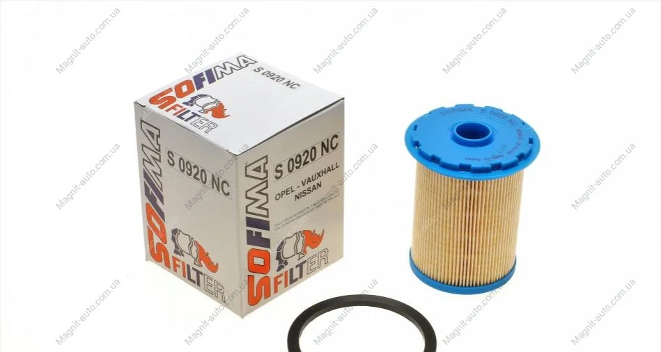 Фильтр топливный NISSAN/OPEL/RENAULT "2,0-2,5 "01>> SOFIMA S0920NC (фото 1)