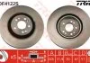 Диск тормозной MERCEDES ML(163) "F D=345mm "00-05 TRW DF4222S (фото 1)