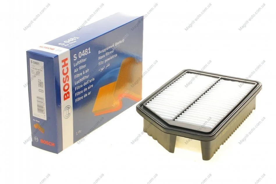 Воздушный фильтр HYUNDAI/KIA i30/Cee'd'11>> BOSCH F026400481 (фото 1)