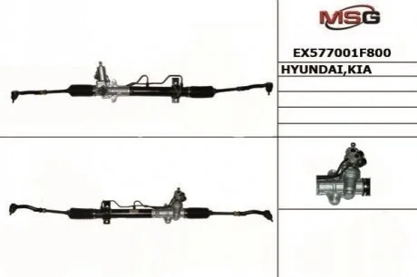 Рульова рейка HYUNDAI/KIA Tucson/Sportage "06-"10 MANDO EX577001F800
