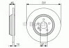 Гальмівний диск MERCEDES ML(163) \'\'R "98>> PR2 BOSCH 0986479S12 (фото 1)