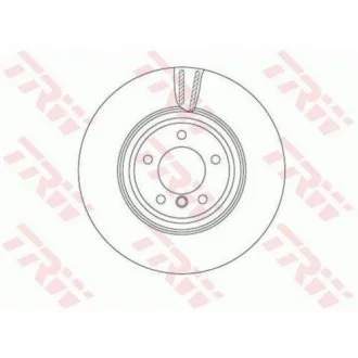 Диск тормозной BMW 3(E90,E92) "F D=348mm "05-15 TRW DF4775S