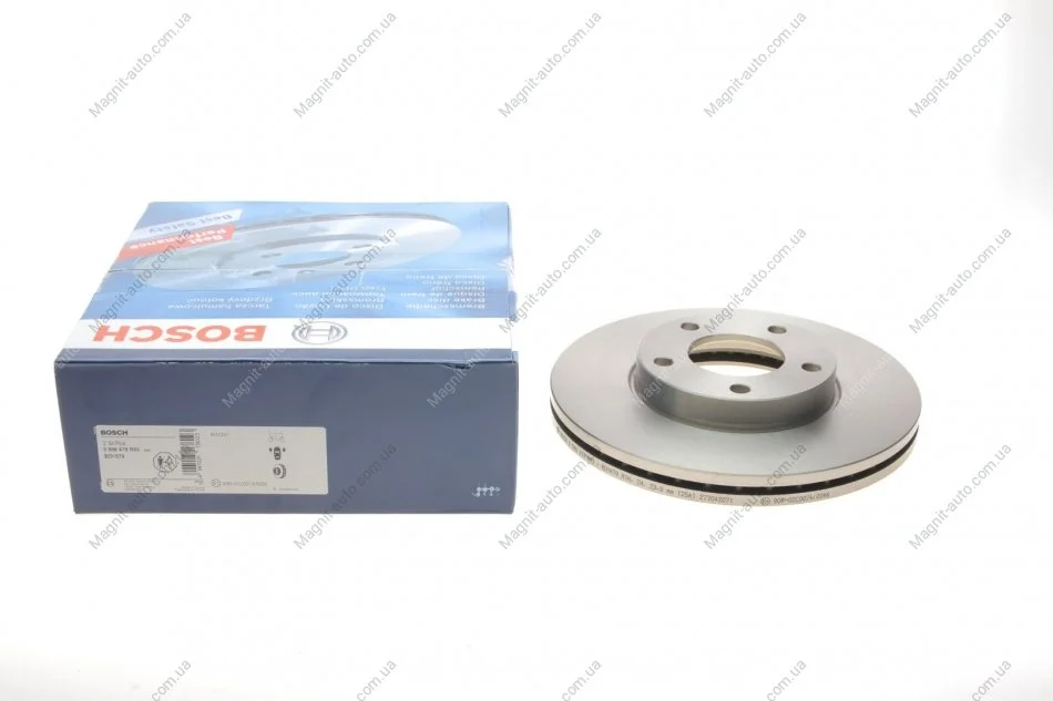 Гальмівний диск MAZDA 3 1,6F "04>> PR2 BOSCH 0986479R83 (фото 1)