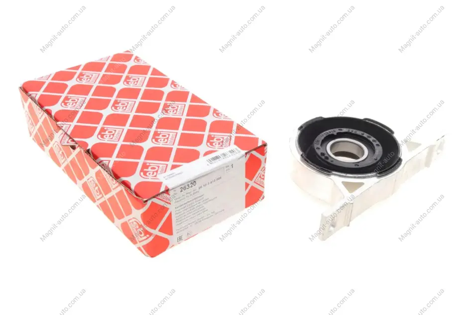 Підшипник підвісний BMW 5(E60E61)/X3 "2,0 "06>> FEBI BILSTEIN 26320 (фото 1)