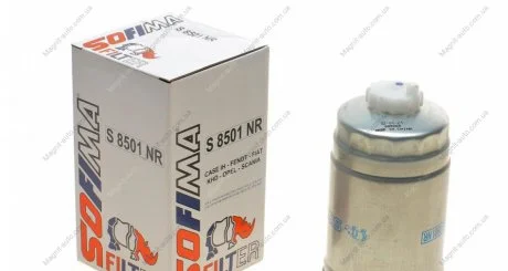 Фильтр топливный OPEL/SCANIA/FIAT "2,0-15 "88-96 SOFIMA S8501NR