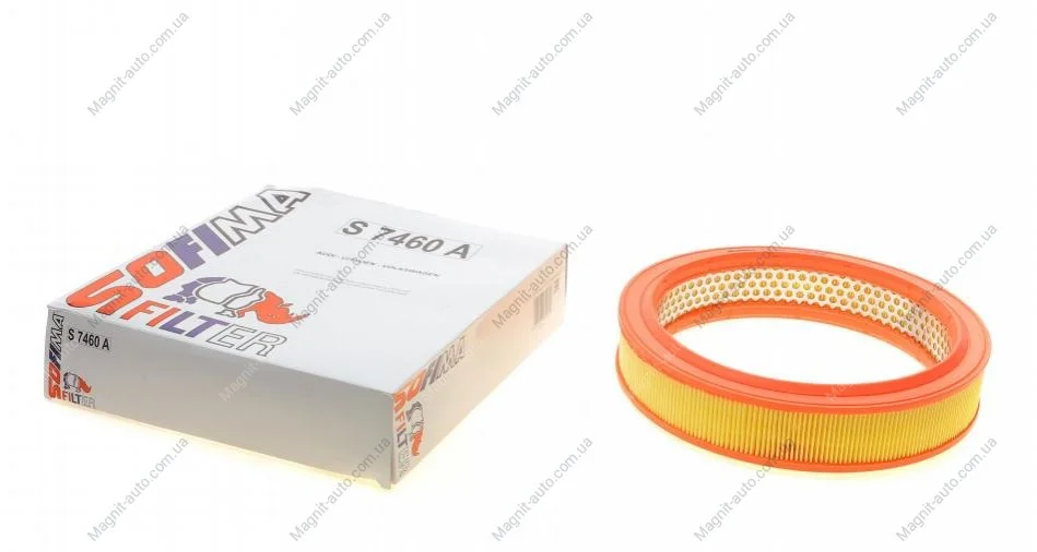 Фильтр воздушный AUDI/FORD/VW "1,0-1,8 "75-84 SOFIMA S7460A (фото 1)