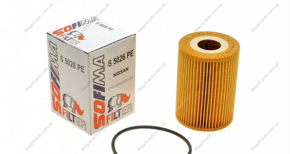 Фильтр масляный NISSAN/OPEL/RENAULT "3,0 "03>> SOFIMA S5026PE (фото 1)