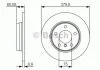 Гальмівний диск BMW E36/E46 316/328 \'\'R PR2 BOSCH 0986479S34 (фото 1)