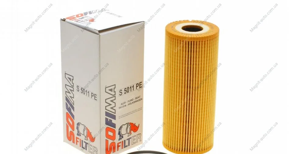 Фільтр оливний AUDI/VW/SKODA "1,9-2,5 "99-08 SOFIMA S5011PE (фото 1)