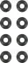 Сальник клапану, комплект OPEL Astra "1.7 "98-00 VICTOR REINZ 12-33589-01 (фото 1)