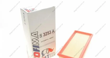 Фільтр повітряний MITSUBISHI "1,2-1,5 "04-06 SOFIMA S3253A