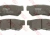 Комплект тормозных колодок задн., HYUNDAI GETZ, MATRIX, SANTA FÉ I SSANGYONG KYRON 1.4-2.7D 08.00- TRW GDB3298 (фото 2)