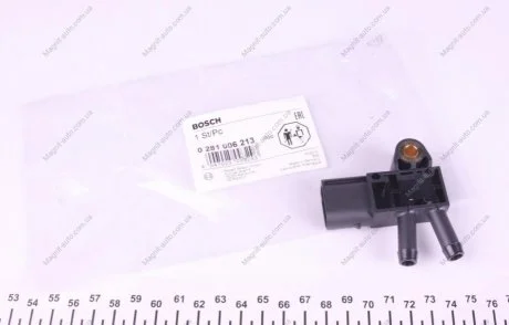 Датчик тиску Mercedes Sprinter OM642, OM651 BOSCH 0281006213