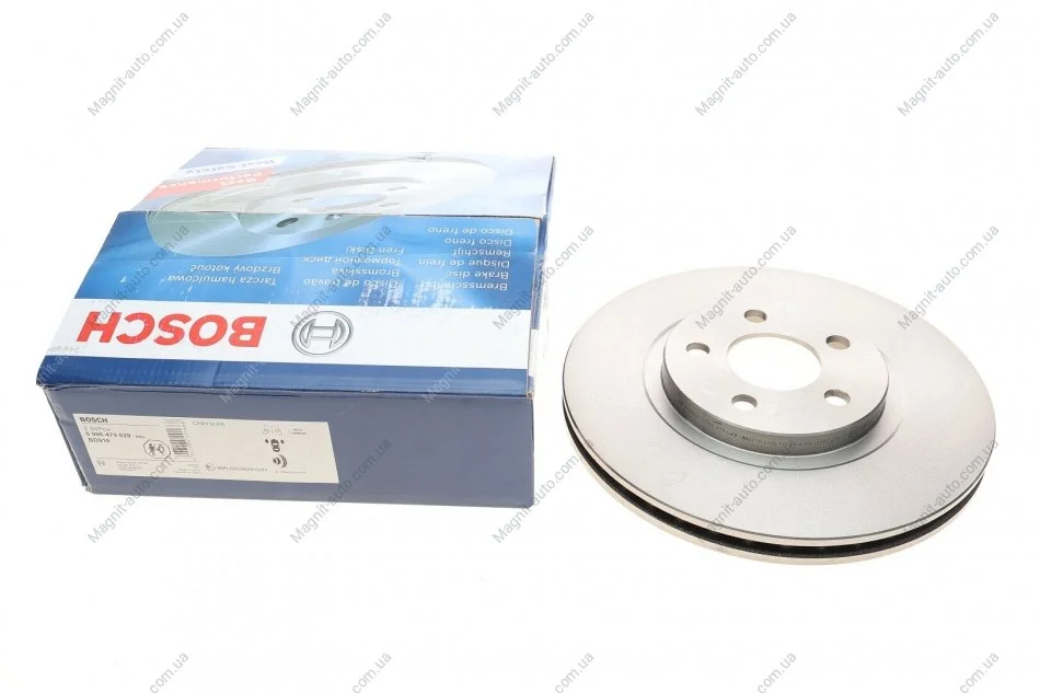 Тормозной диск Chrysler Neon, PT Cruiser F BOSCH 0986479029 (фото 1)