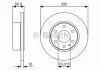 Тормозной диск IVECO Daily 'R'06-14 BOSCH 0986479A51 (фото 1)