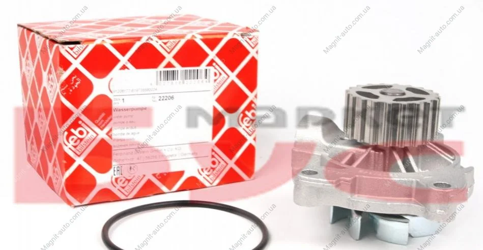 Насос водяний AUDI/VW A6/100/Transporter-T4 FEBI BILSTEIN 22206 (фото 1)