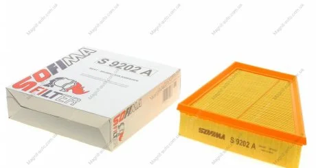 Фільтр повітряний SEAT/SKODA/VW "1,2 "02-08 SOFIMA S9202A