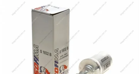 Фільтр паливний SEAT/SKODA "1,2-1,4 "02-09 SOFIMA S1832B
