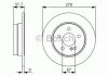 Тормозной диск MB С (S204/W204) \'\'R PR2 BOSCH 0986479S96 (фото 1)