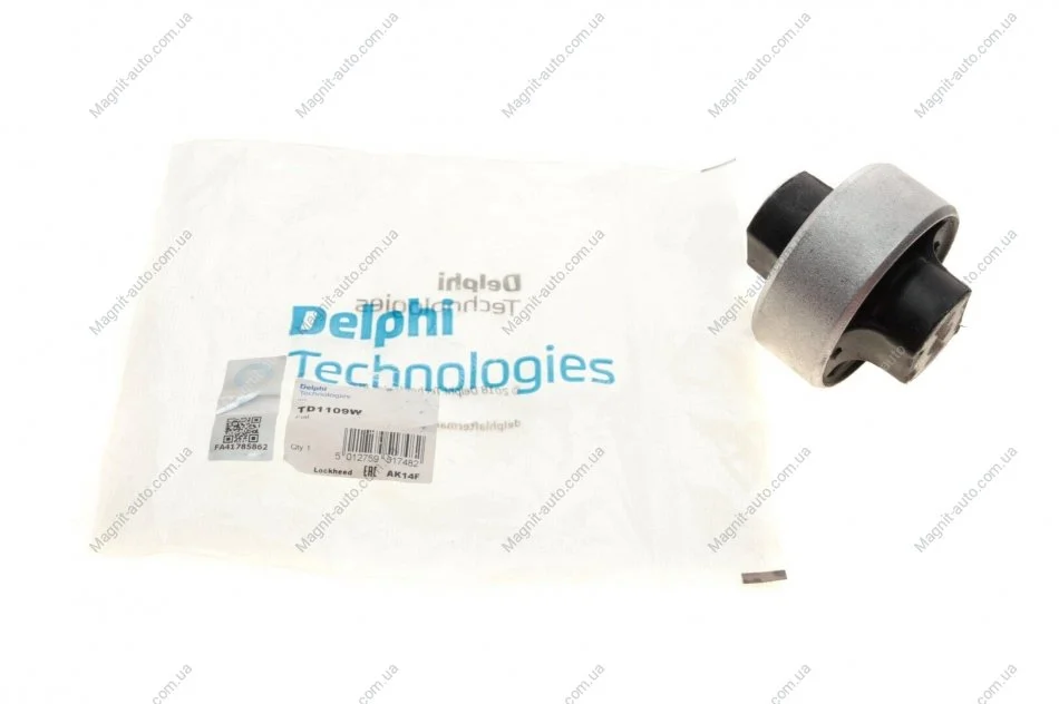 Сайлентблок FIAT/OPEL Doblo/Combo "F "09>> Delphi TD1109W (фото 1)