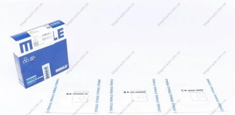 Комплект поршневих кілець Mahle BMW M57D30 MAHLE / KNECHT 08324N0