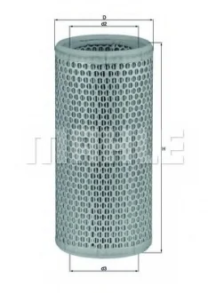 A_Фільтр повітряний Mahle Citroen, Peugeot MAHLE / KNECHT LX502