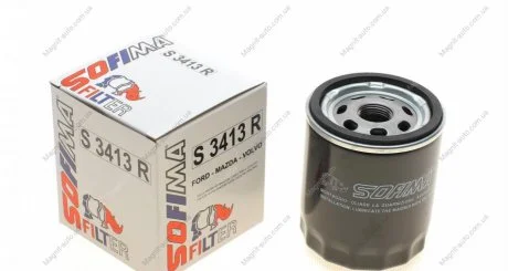 Фильтр масляный MAZDA/FORD "1,4-1,8 "00-15 SOFIMA S3413R