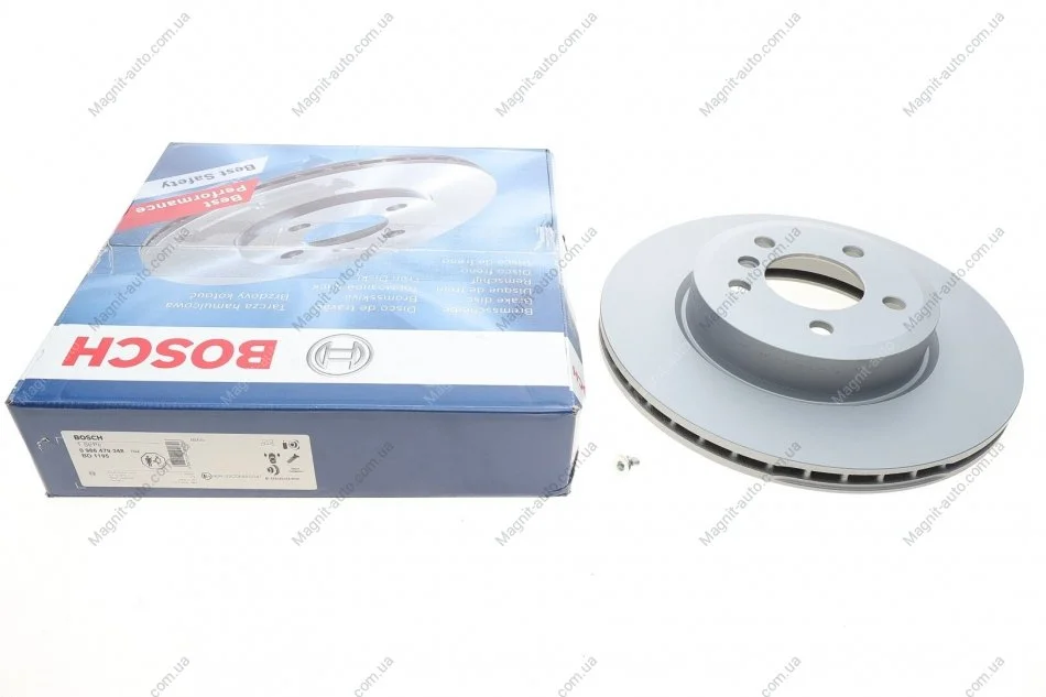 Гальмівний диск BMW X3(E83) 2,0i-3,0i 03- BOSCH 0986479348 (фото 1)