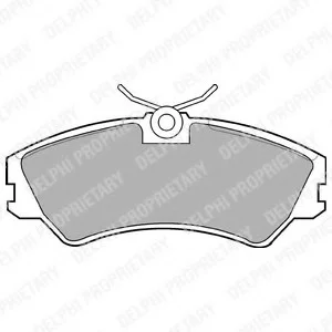 Гальмівні колодки дискові VW T4 "F "00-03 Delphi LP668