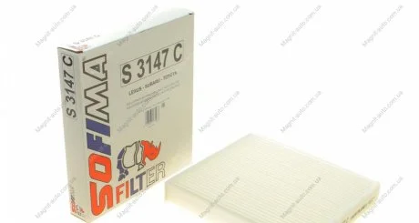 Фильтр салона TOYOTA/LEXUS "1,4-2,5 "09>> SOFIMA S3147C