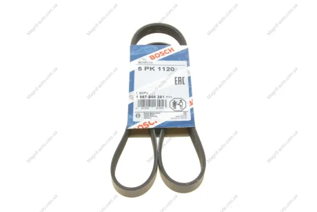 Ремень П-клиновый 5PK1120 VAG \'\'4.2FSI BOSCH 1987946291