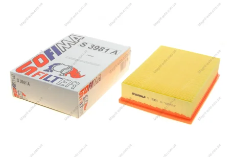 Фільтр повітряний FORD "1,6-1,8 "93-98 SOFIMA S3981A