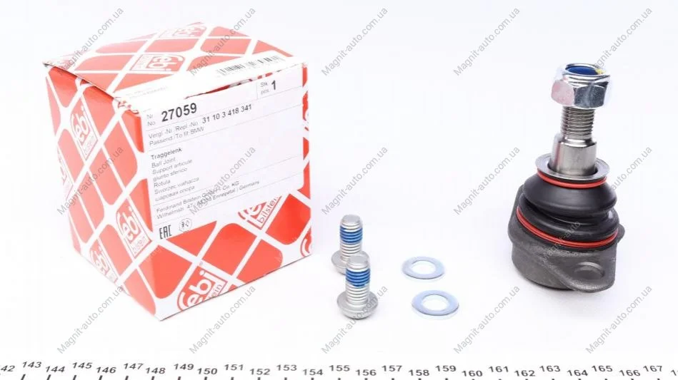 Кульова опора BMW X3 (E83) "F "04-"10 FEBI BILSTEIN 27059 (фото 1)
