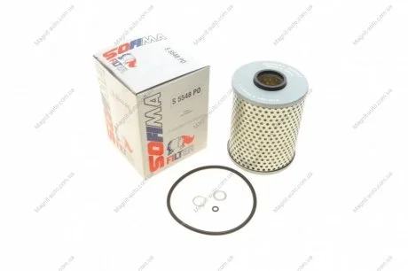 Фільтр оливний BMW "2,5-3,2 "00-06 SOFIMA S5548PO