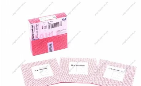 Комплект поршневих кілець Mahle MB MAHLE / KNECHT 00140V0