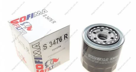 Фильтр масляный TOYOTA "2,0 "97-03 SOFIMA S3476R