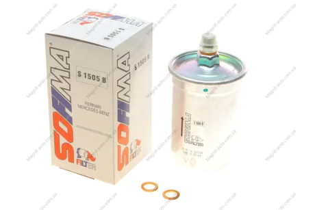 Фільтр паливний MB "2,3-5,0 "79-93 SOFIMA S1505B
