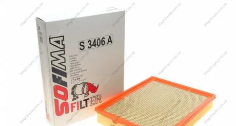 Фильтр воздушный BMW "3,0 "07-13 SOFIMA S3406A