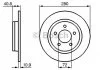 Гальмівний диск MAZDA 3 R "04>> BOSCH 0986479181 (фото 1)