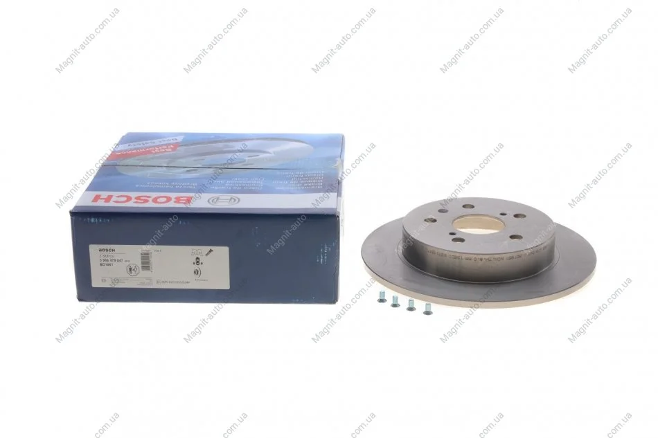 Тормозной диск Suzuki SX4 R BOSCH 0986479047 (фото 1)