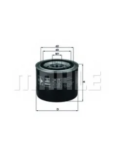 Фільтр масляний Mahle Honda MAHLE / KNECHT OC77