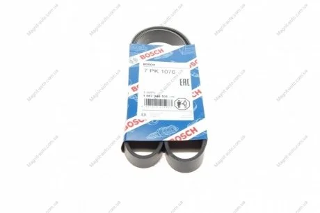 Ремінь П-клиновий 7PK1076 BOSCH 1987946101