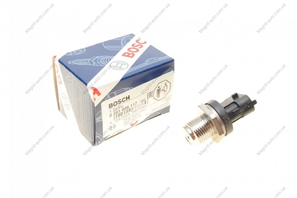 Датчик тиску LAND ROVER BOSCH 0281006117 (фото 1)