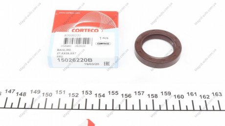 Уплотняющее кольцо, коленчатый вал CORTECO 15026220B (фото 1)