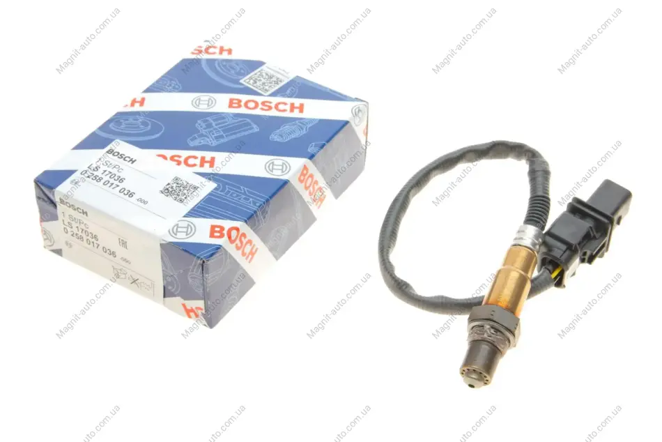 Лямбда-зонд 7036 BOSCH 0258017036 (фото 1)